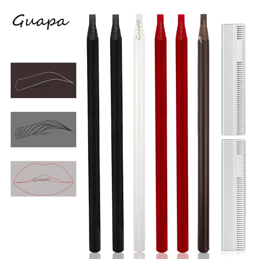 Microblading Brow & Lip Pencil Set – Mapping, Filling, and Outlining Permanent Makeup Kit