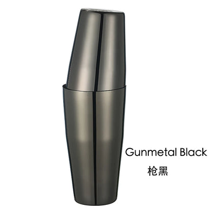 800ml Boston Cocktail Shaker Set – Stainless Steel Martini Bar Mixing Tin for Flair Cocktails