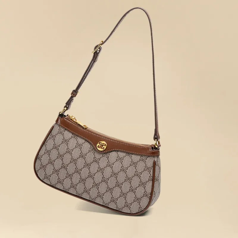 Designer Luxury Women’s Underarm Tote Bag – Fashionable Single-Shoulder Crossbody Bag for Commuting