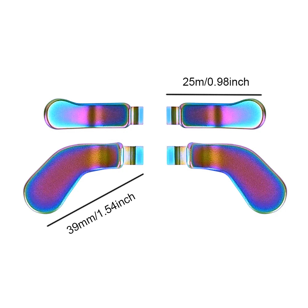 4-in-1 Metal Paddles Controller Trigger Back Button for Xbox One Elite Series 2: Enhance Your Gaming Experience with Premium Gamepad Accessories!