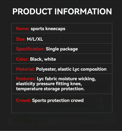 Basketball Knee Pads – Unisex Elastic Compression Leg Sleeves for Running, Cycling & Outdoor Sports