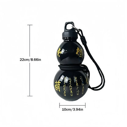 800ml Large Capacity Gourd Water Bottle – Style Leakproof Kettle for Kids, School & Sports