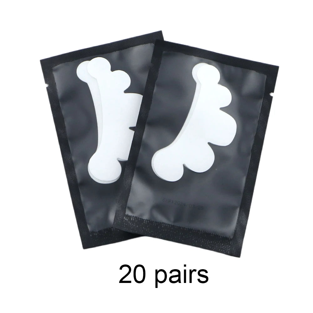 20/50 Pairs Hydrogel Lash Extension Patches | Under Eye Stickers for Grafting & Makeup | Eyelash Extension Tools