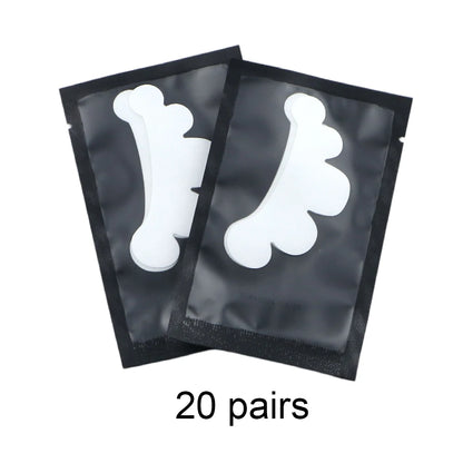 20/50 Pairs Hydrogel Lash Extension Patches | Under Eye Stickers for Grafting & Makeup | Eyelash Extension Tools