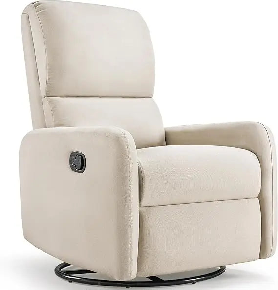 Swivel Glider Rocking Recliner Chair – Massage Nursery Armchair with Rocker Recline for Adults