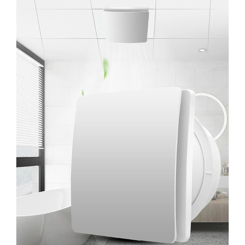 Remote Control Window & Wall Exhaust Fan — Low-Noise Kitchen & Bathroo ...