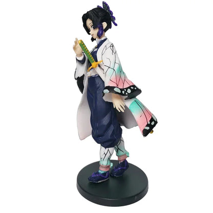 Demon Slayer Anime Figures – Kimetsu No Yaiba Tanjiro Nezuko Zenitsu Inosuke Action Doll Toys