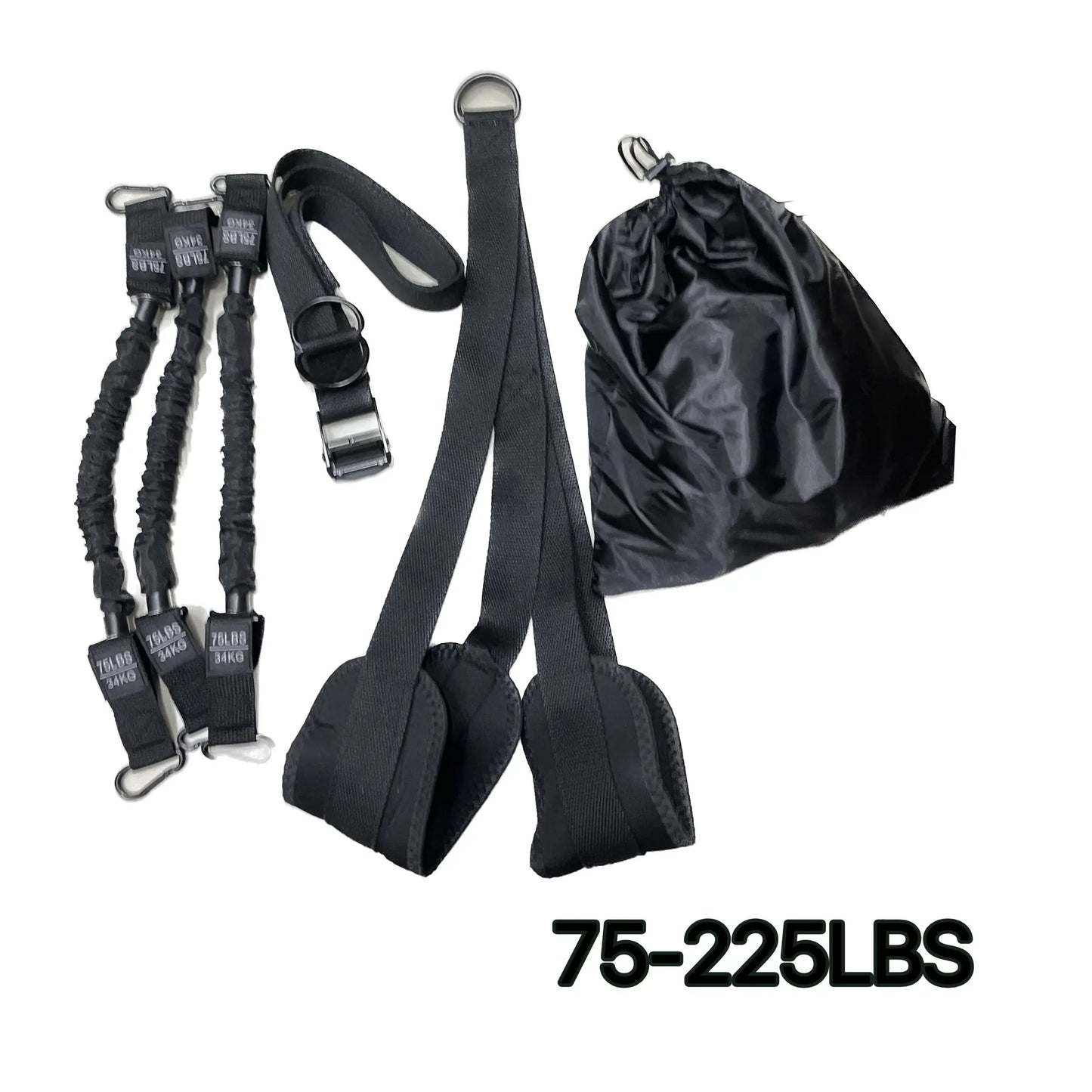 Assisted Pull-Up Bands 75-300LBS — Multifunctional Strength Training & High-Intensity Fitness Assist Belt