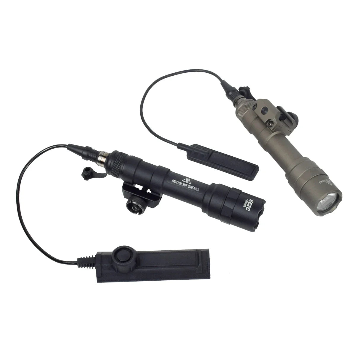 Tactical Surefire M600 M600U/M600B Airsoft Flashlight – Powerful LED Scout Light with 5 Switch Styles for 20mm Rail Rifle Gun