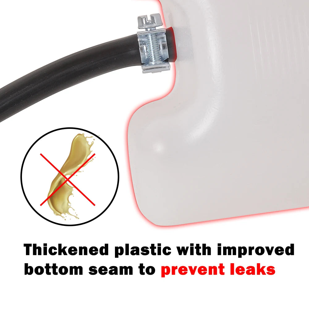 2L Motorcycle Repair Tool Kit & Gas Auxiliary Fuel Tank Container – Universal Tuning Bottle Accessory