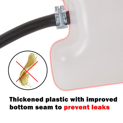 2L Motorcycle Repair Tool Kit & Gas Auxiliary Fuel Tank Container – Universal Tuning Bottle Accessory