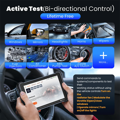 Global THINKCAR THINKSCAN 689BT OBD2 Diagnostic Tool – DOIP CANFD Bi-Directional ECU Coding with 34 Resets & Lifetime Free Updates