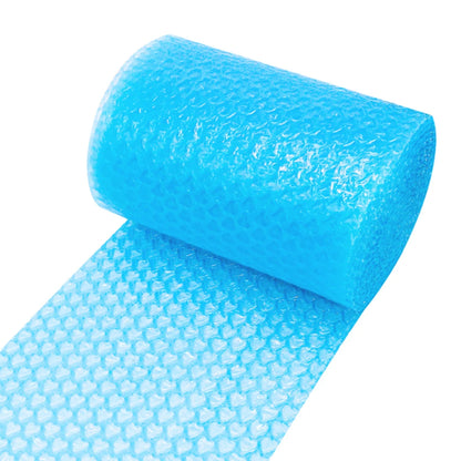 20cm x 5 Meters Pink and Blue Heart Shape Bubble Wrap - Shockproof Packaging for Gifts, Glass Goods, and Party Decor