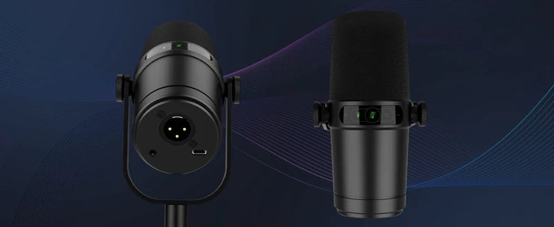 Professional Dynamic Microphone – Selectable Frequency Response Mic for Studio Recording & Performance Vocals, Compatible with Shure SM7B