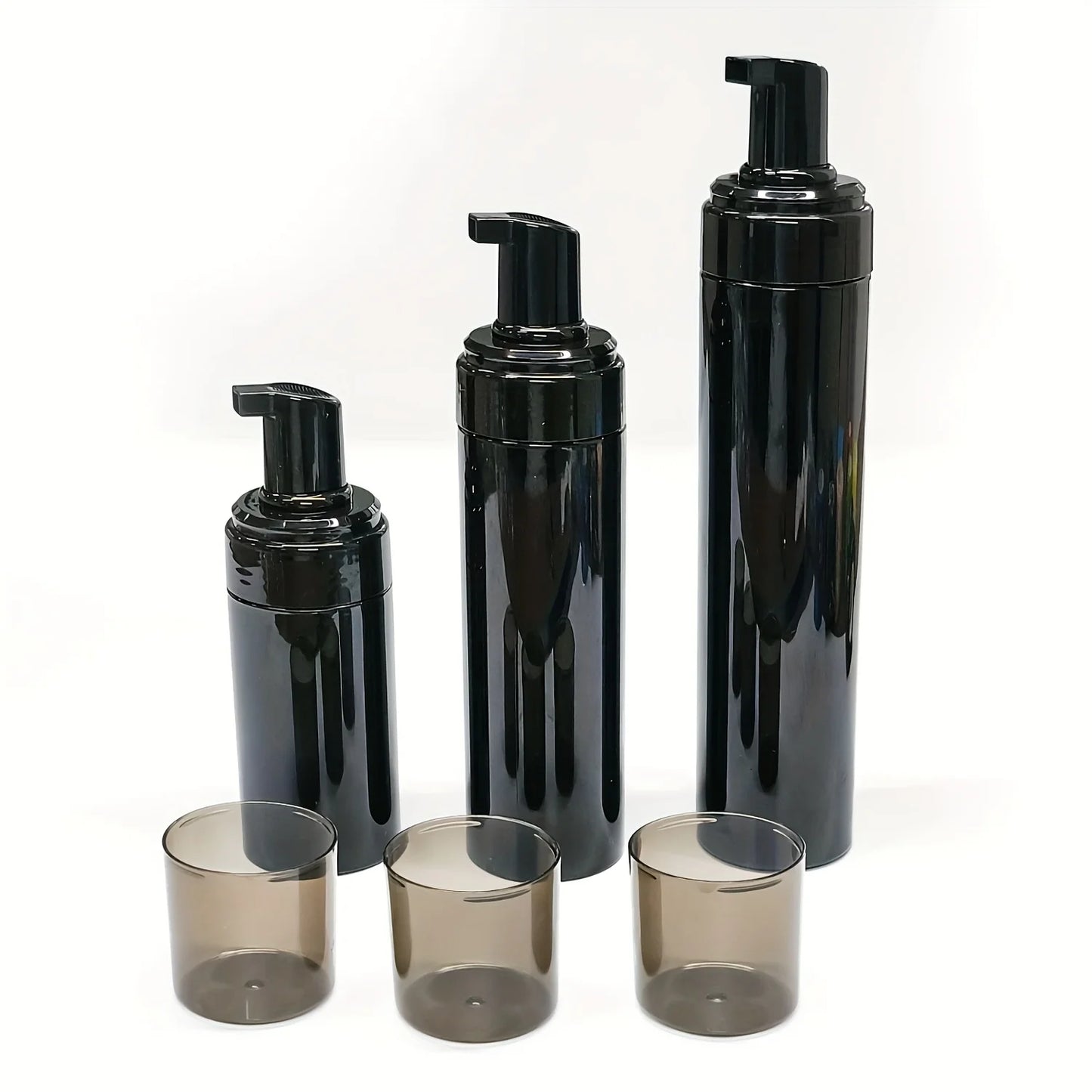 100/200/250ml Plastic Foaming Bottle – Pump Dispenser for Shampoo, Lotion, Shower Gel & Cosmetic Liquids