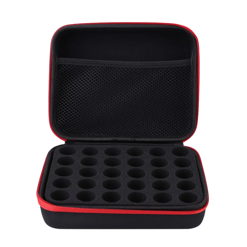 Portable Essential Oil Storage Case – 60/30 Bottles, 15/10ml Perfume Carrying Bag for Travel