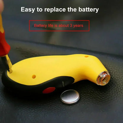 Compact Digital Tire Pressure Gauge – LCD Display for Cars, Motorcycles & Vehicle Maintenance