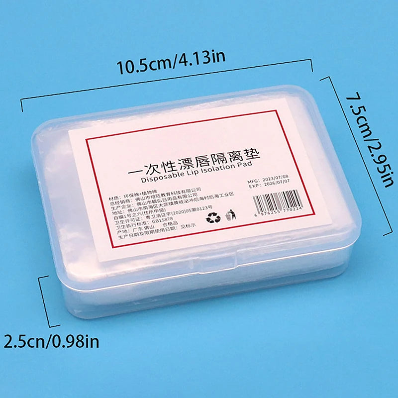 Disposable Lip Isolation Pads – Semi-Permanent Makeup & Tattoo Oral Protective Roll Paper, PMU Accessories