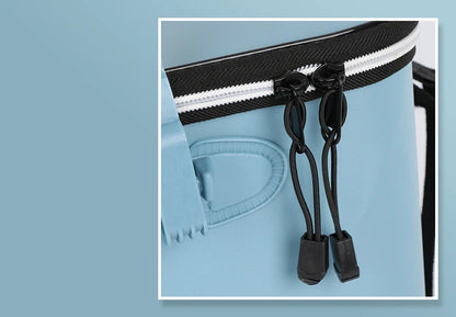 Multifunction Fishing Bucket with Oxygen Pump – Portable Tackle Box & Live Fish Storage Barrel for Camping & Outdoor