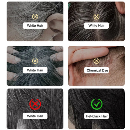 3-Color Hair Dye Stick – Disposable Gray Hair Covering for Roots, No Color Loss