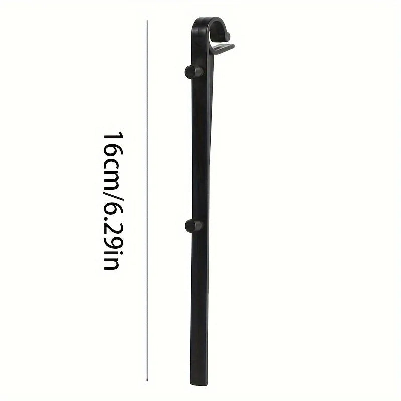 20-Pack Gutter Mesh Anchors & Universal Clamps – Eave Pins & Brush Clamps for Gutter Cleaning & Maintenance