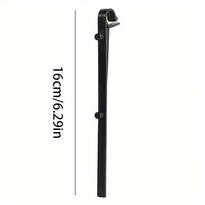 20-Pack Gutter Mesh Anchors & Universal Clamps – Eave Pins & Brush Clamps for Gutter Cleaning & Maintenance