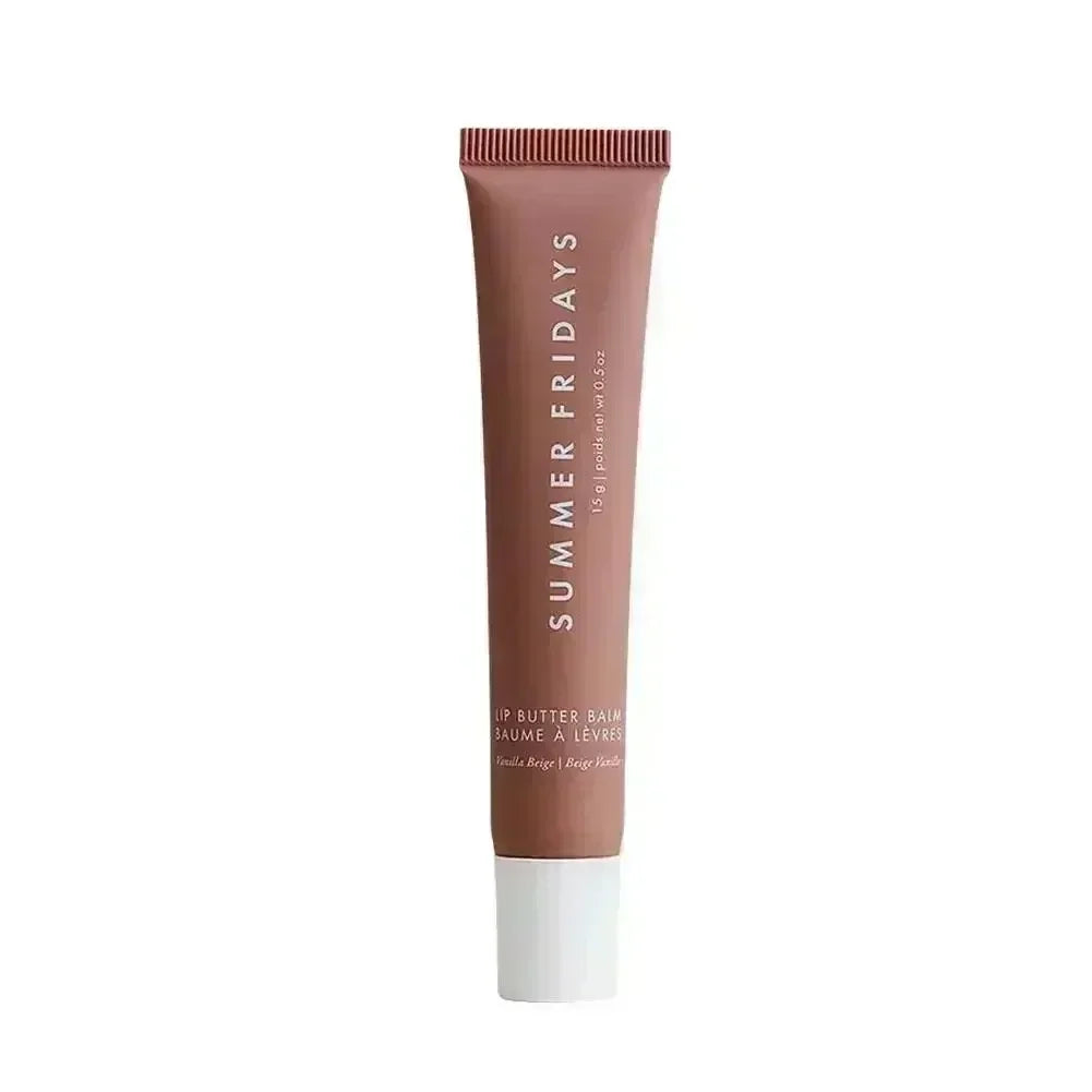 Summer Fridays Lip Balm – Moisturizing Vanilla Pink Sugar & Coffee Cake Scented Lip Gloss, Transparent Lip Oil Makeup
