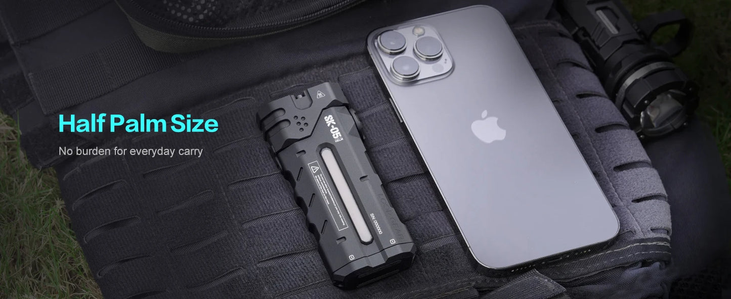 Original Outdoor Multifunctional LED Flashlight – 4360LMS Long-Range Strong Light with Ultra-Long Battery Life, Rechargeable for Camping