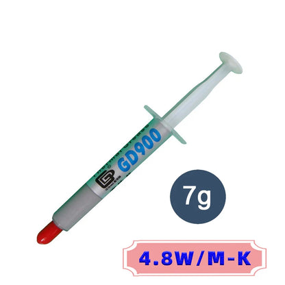 GD900/GD-2 Thermal Conductive Grease – Silicone Heatsink Paste 7g/15g/30g for PC, CPU, GPU, LED & VGA Cooling