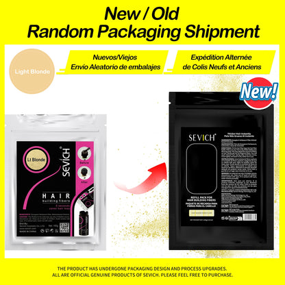 SEVICH Keratin Hair Fiber 100g — Thickening & Hair Building Powder Spray for Instant Regrowth and Hair Loss Concealer