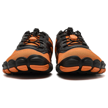 HOBIBEAR Unisex Barefoot Wide Toe Sneakers – Zero Drop Outdoor Running & Beach Walking Shoes with Elastic Band