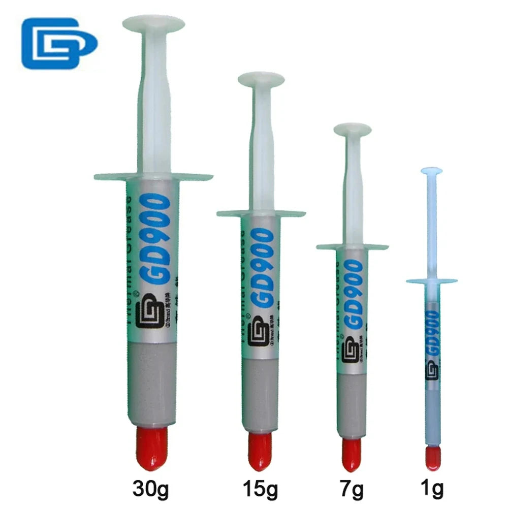GD900/GD-2 Thermal Conductive Grease – Silicone Heatsink Paste 7g/15g/30g for PC, CPU, GPU, LED & VGA Cooling