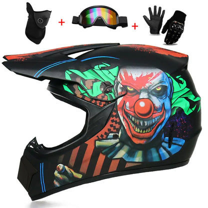 Full Face Off-Road Motorcycle Helmet – Downhill AM DH Cross Motocross Capacete Casco   2/2