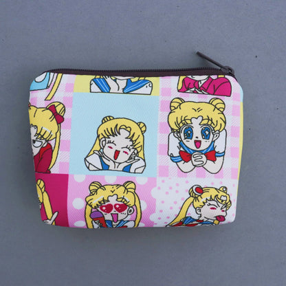 Snoopy Print Mini Coin Purse – Cute Wallet & Card Holder for Women, Girls & Kids, Small Cosmetic & ID Bag