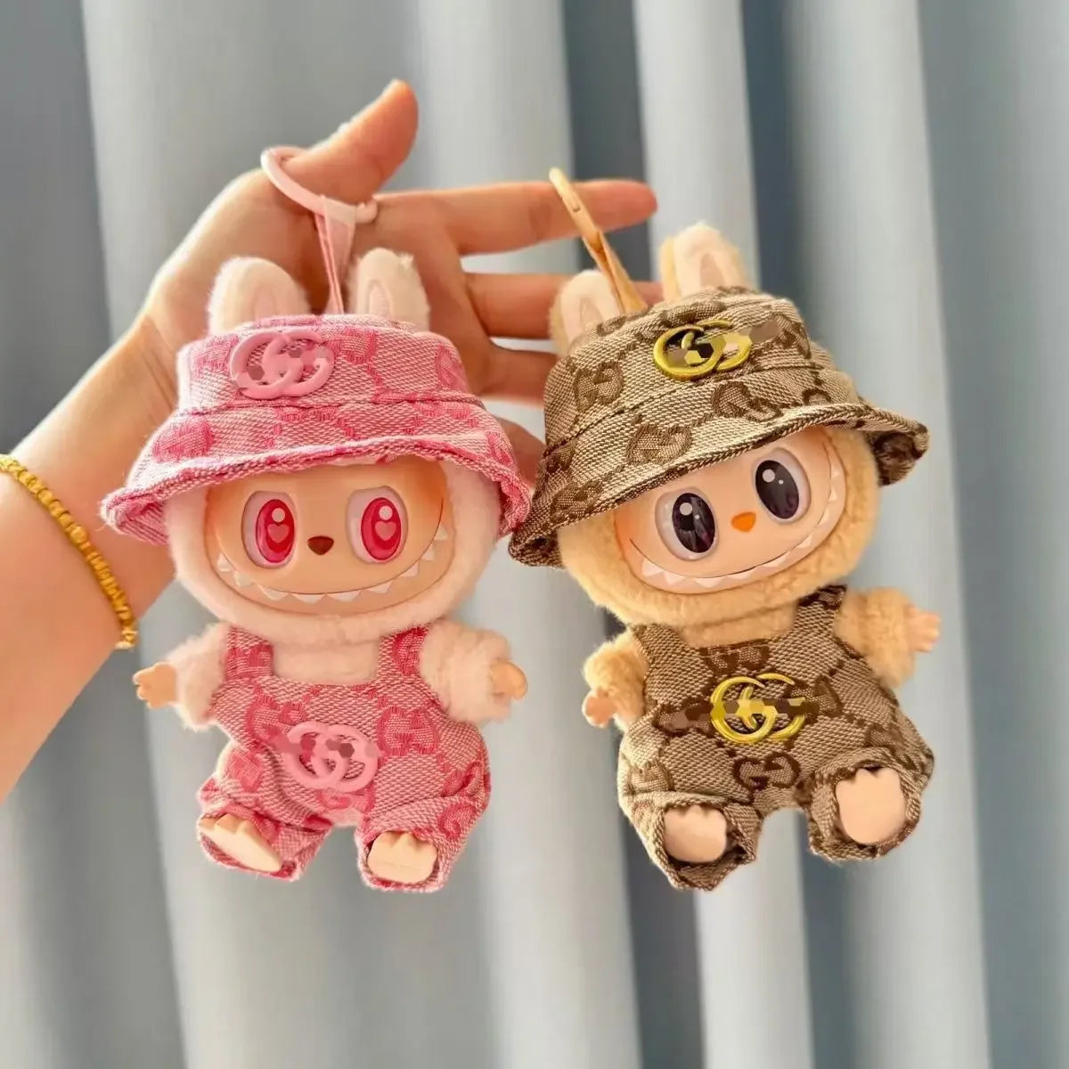 Labubu Doll Clothing – Fashion Overalls V1 & V2, Designer Outfit & Accessories for Labubu Dolls