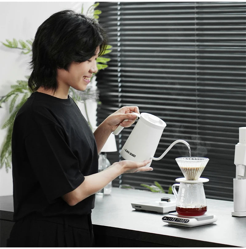 MHW-3BOMBER 500ml Glass Coffee Server — Espresso Dripper & Pour-Over Brewer Pot for Home Kitchen