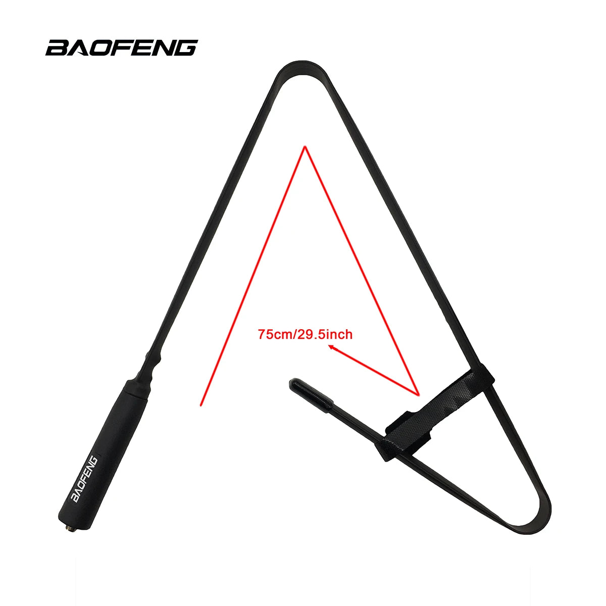 Baofeng Foldable Tactical Antenna – SMA-F Walkie-Talkie Antenna for UV5R, UV82, BF888S, UV10, Prepper Gear