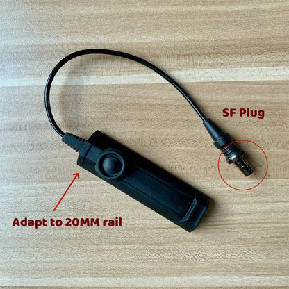 Tactical Surefire M300/M600B/M600C Gun Light – Rifle & Pistol Scout Flashlight, Picatinny Rail Mount, Hunting Torch
