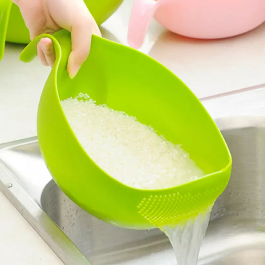 Rice Washing Filter Strainer Basket – Your Essential Kitchen Kit for Cleaning, Draining, and More!