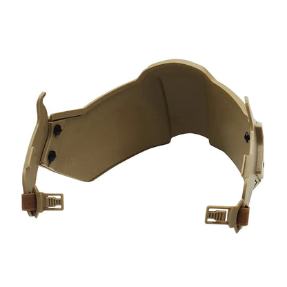 Tactical FAST Helmet Half Face Mask with Flip Goggles – Airsoft, Paintball, and Hunting Gear Accessories