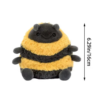 Jelly Cat Small Barcelo Bee Bear Pendant – Cute Monkey Animal Toy for Kids, Birthday Gift & Kawaii Home Decor