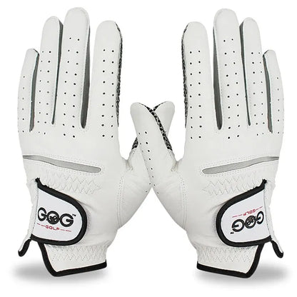 Pack of Men’s Golf Gloves – Soft Breathable Sheepskin with Anti-Slip Grip for Left or Right Hand