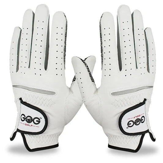 Pack of Men’s Golf Gloves – Soft Breathable Sheepskin with Anti-Slip Grip for Left or Right Hand