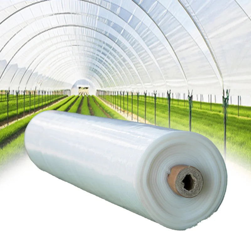 0.08mm-0.14mm Greenhouse Film – Transparent, Waterproof, Heat Preservation, Anti-Aging Planting & Gardening Film