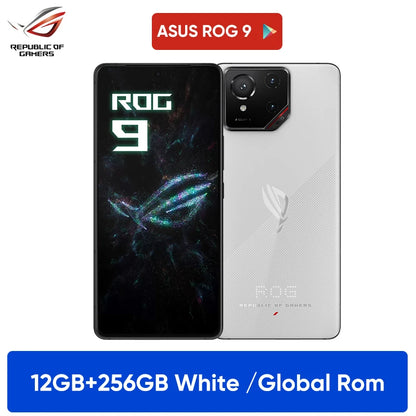 World Premiere ASUS ROG Phone 9 – Snapdragon 8 Elite 5G Smartphone, 6.78'' 185Hz AMOLED Display, 5800mAh, NFC, ROG 9 Pro