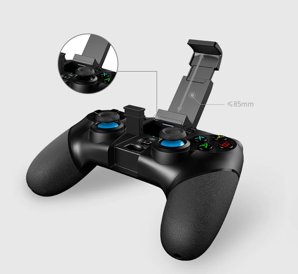 3D VR Headset – Virtual Reality Smart Glasses Helmet for Smartphones with Controllers and 7-Inch Lenses