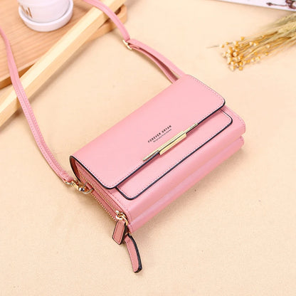 New PU Leather Women's Handbags: Stylish, Multifunctional Shoulder & Crossbody Bags - Large Capacity & Fashionable Phone Purse