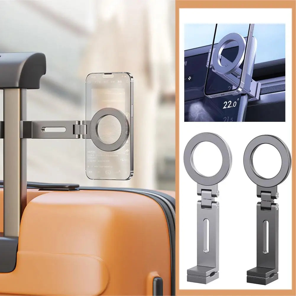 Universal Magnetic Phone Holder: 360° Rotatable, Travel Mobile Phone Holder Car Mount - Adjustable for iPhone and More ( Model: Y3Y9 )