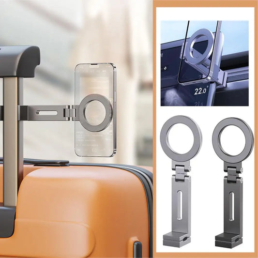 Universal Magnetic Phone Holder: 360° Rotatable, Travel Mobile Phone Holder Car Mount - Adjustable for iPhone and More ( Model: Y3Y9 )