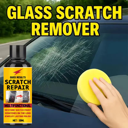 Glass Scratch Repair Paste – Polishing Paste for Windshields, Bathroom Glass, and Windows